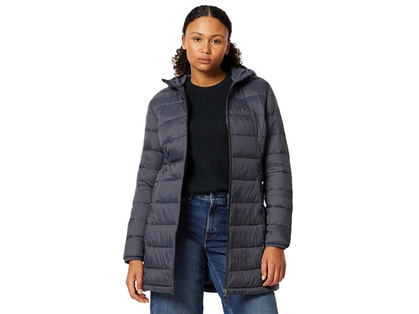 Amazon Essentials Women Long Hooded Puffer