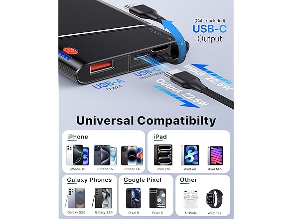 Aaoyun BC1332725080007 Portable Charger