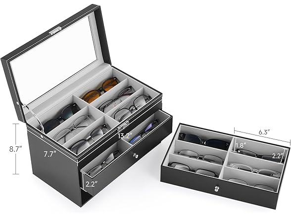 CO-Z sunglass organizer