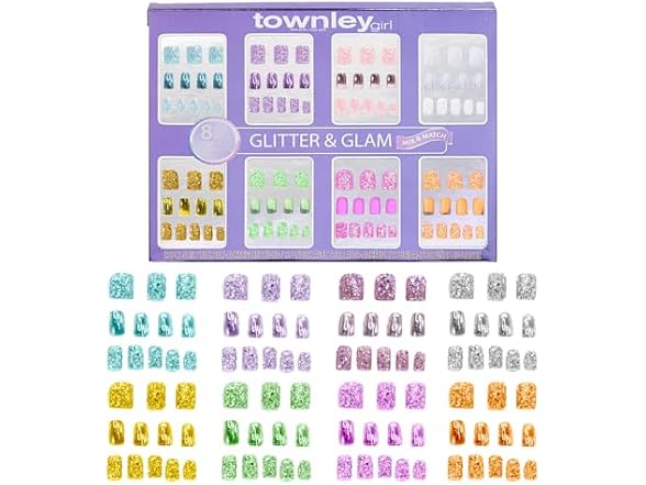 Townley Girl Press On Nails Set 96 Piece