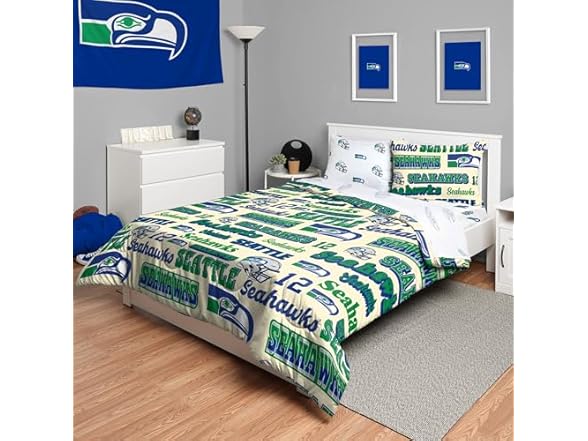 FOCO NFL Retro Bed in a Bag