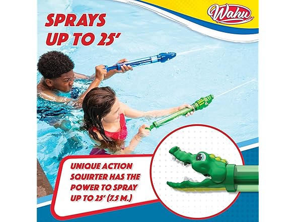 Wahu Water Chompers Alligator Water Blaster