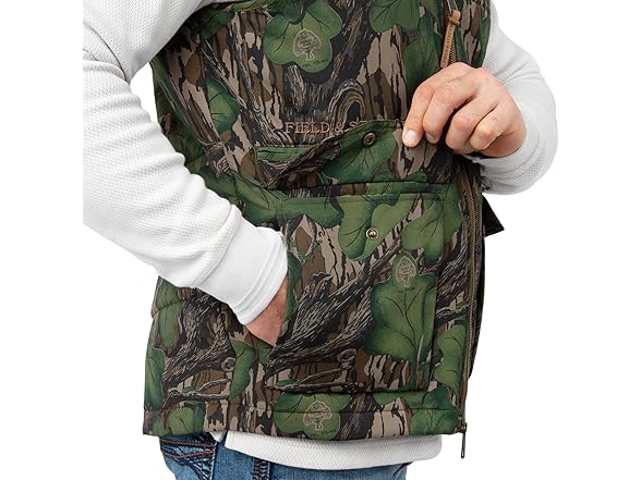 Field Stream Mens BB Gunner Vintage Down Vest