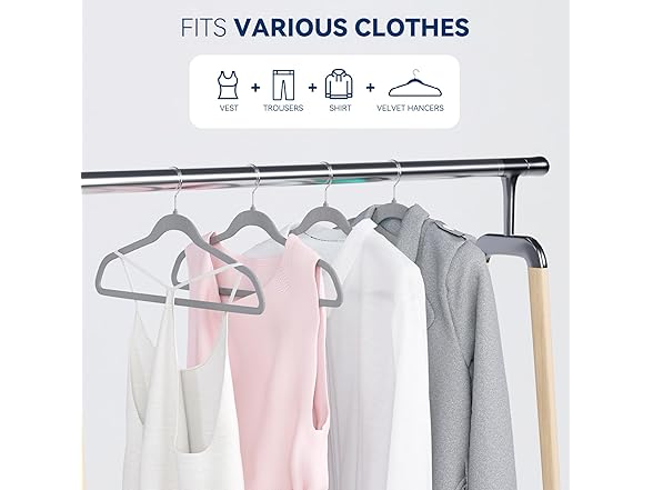 Premium Velvet Hangers 60 Pack