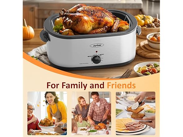 Sunvivi 26 Quart Roaster Oven