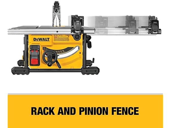 DEWALT DWE7485WS Portable Table Saw with Stand