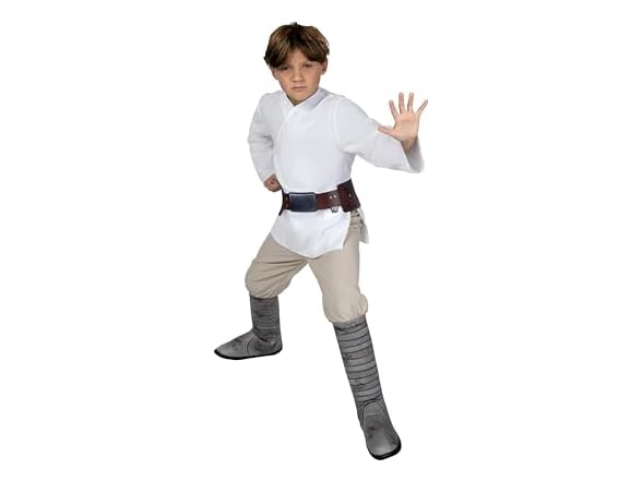 Star Wars Deluxe Luke Skywalker Boy's Costume Medium