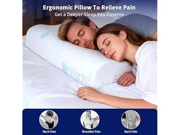 sleepwello Memory Foam Contour Pillow