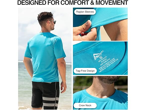 Kanu Men's Aqua Rashguard (S)