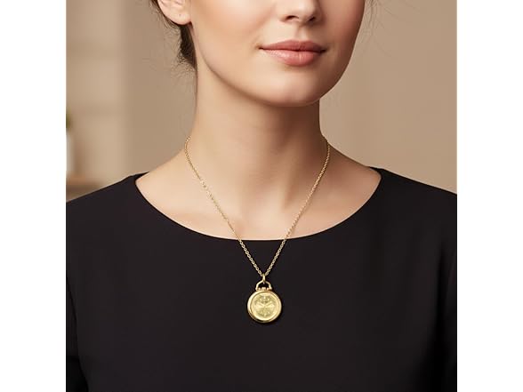Jessica Simpson Pendant Necklace Watch