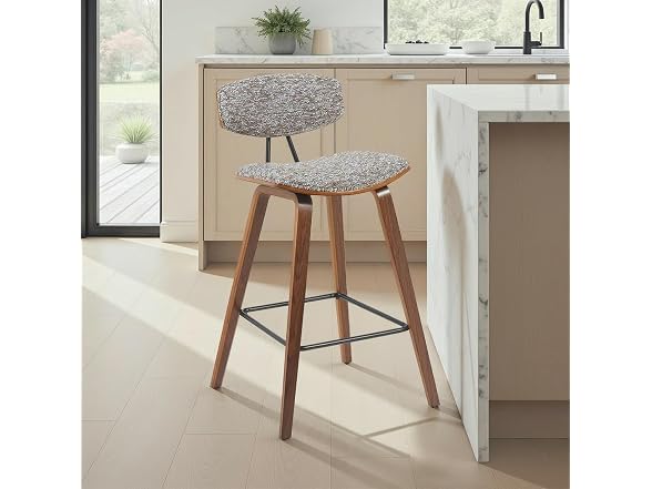 Armen Fox Counter Bar Stool, Walnut
