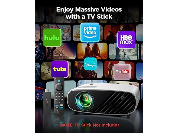 ELEPHAS 1080p Mini Projector