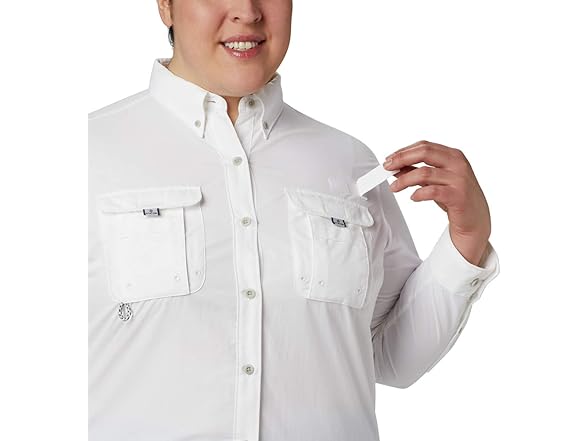 Columbia Women's Shirt White (1X)