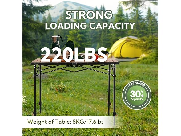 Join Nature Adjustable Camping Table