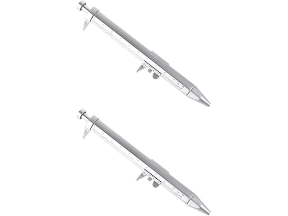 2pc Gel Pen Vernier Caliper 10cm