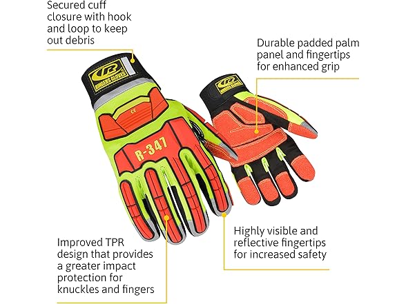 Ansell Ringers Gloves R-347 Rescue Glove
