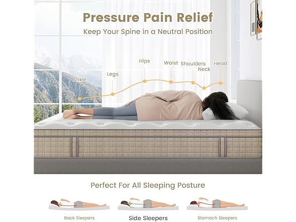 FP FLEXPEDIC King Size Mattress,14 Inch