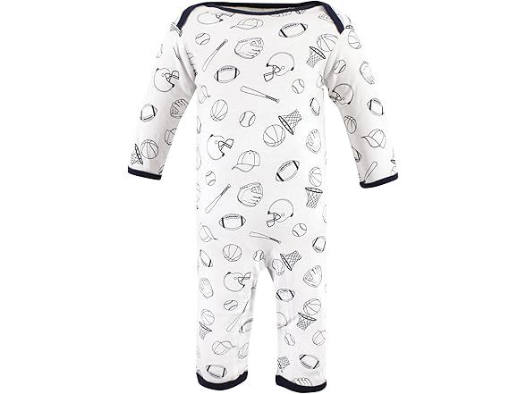 Hudson Baby Girls Unisex Cotton Coveralls