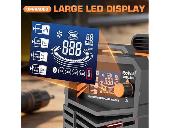 Rotvik 200Amp Welding Machine