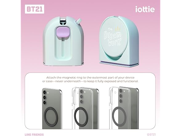 iOttie with BT21 Treker Magnetic Travel