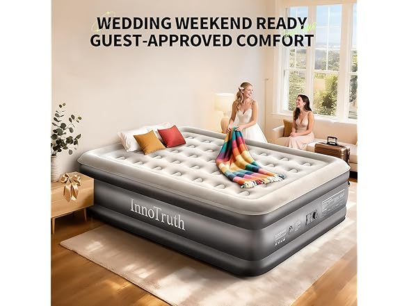 Queen Air Mattress with Built in Pump