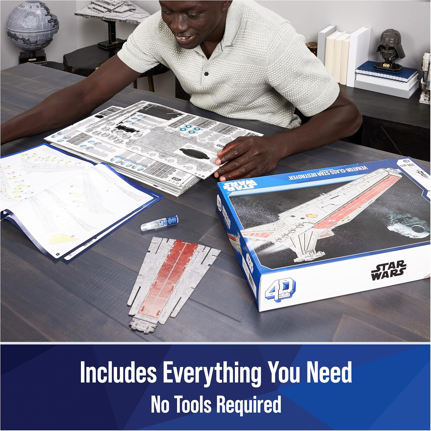 Spin Master Build Star Wars Dlx Venator - Gallery 17