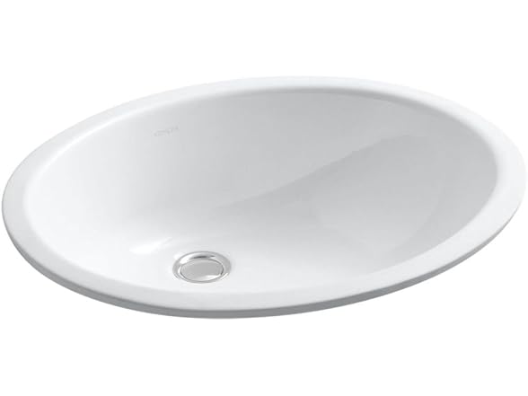 Kohler Caxton Oval 17 x 14 Undermount bathroo