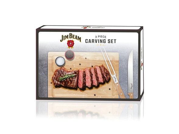 Jim Beam 3 Piece Carving Set