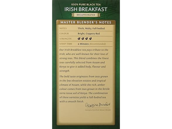 Twinings of London Irish Breakfast Decaf