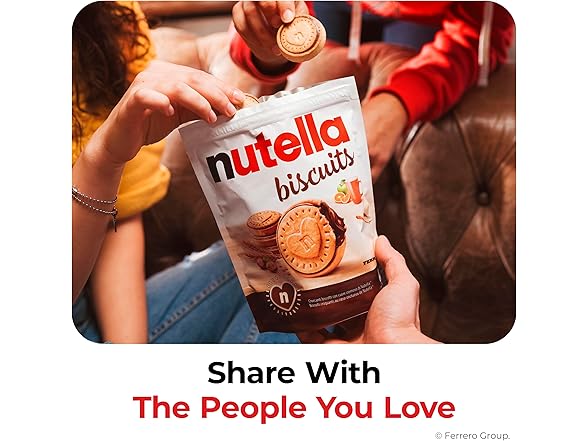 Nutella Biscuits Cookies Filled with Nutella