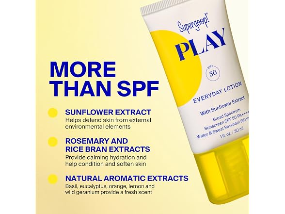 Supergoop PLAY Everyday Lotion 5.5 oz