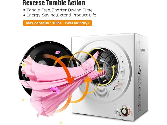 Nightcore Compact Laundry Dryer