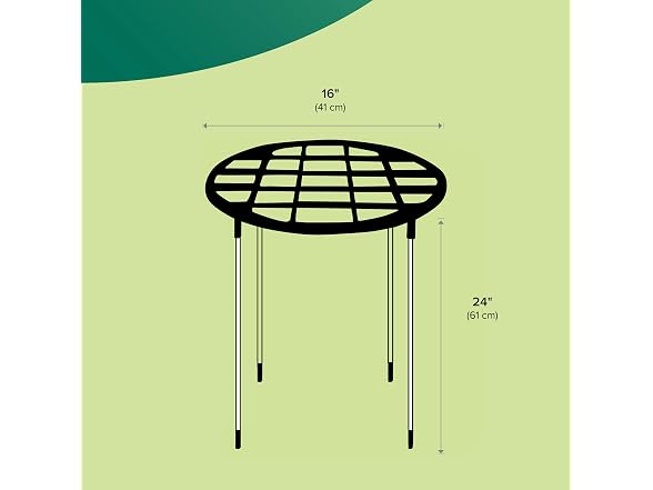 Grow Through Hoops, 16" W x 24.5" H