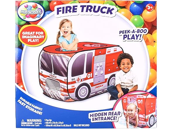 Pop Up Fire Truck