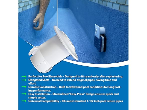 Streamline Reno-Return Pool Fitting