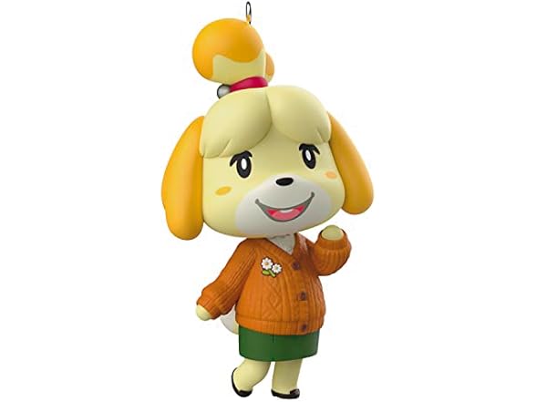 Hallmark Animal Crossing Isabelle Ornament