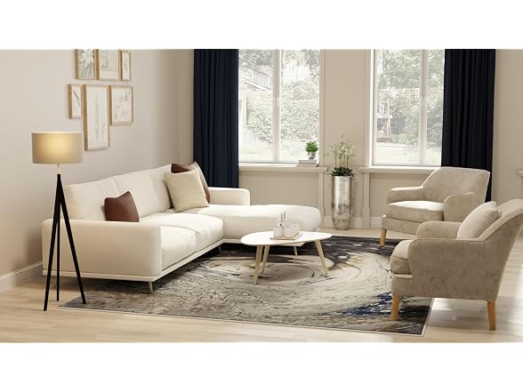 Feizy Mandana 8x10 Area Rug, Ivory