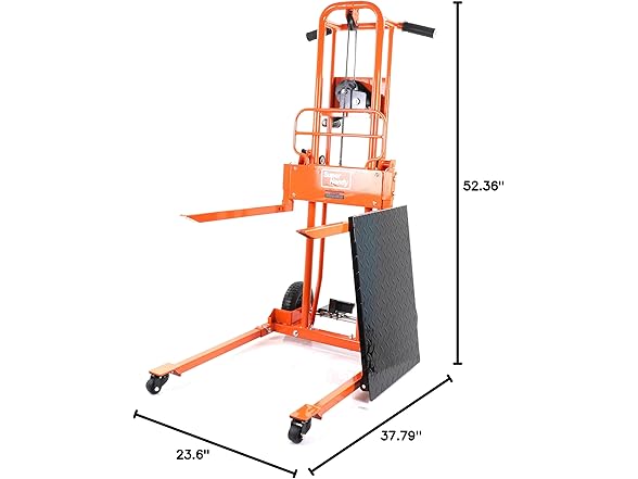 SuperHandy Material Lift Winch Stacker