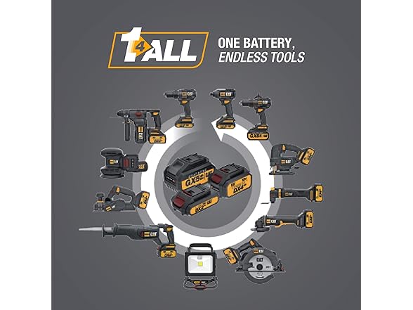 CAT DX12 18V Brushless 1/2in Hammer Drill Kit