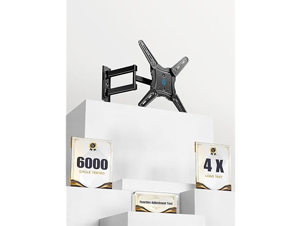Pipishell Full Motion TV Wall Mount