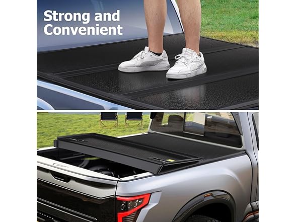 Hard Folding Truck Bed Cover 2009-2023 Ram 1500