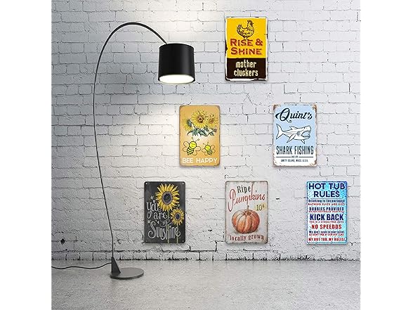 MeowPrint Chicken Decor Rise&Shine Sign