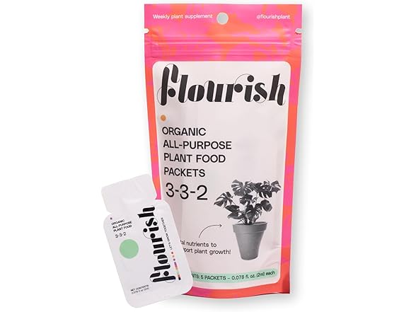Flourish 10 Individual Single Use Packets