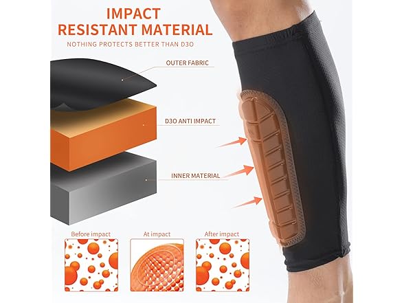 SHINESTONE Shin Guards 1PAIR (L)