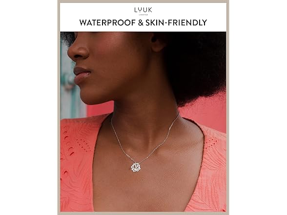 LUUK Silver Lotus Pendant
