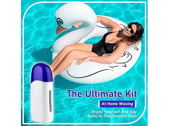 Dr.Pedi Roll on Wax Kit for Hair Removal