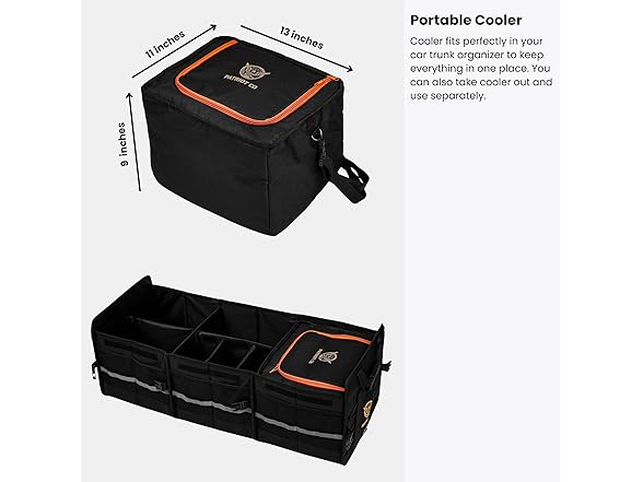 PATRIOT CO SUV Trunk Organizer
