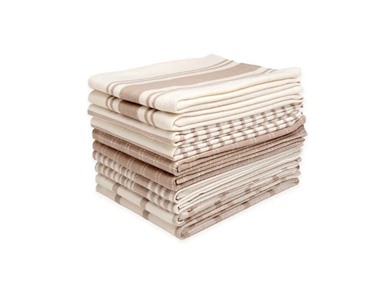 $21.99, Was $45.99, 52% Off! Dan River 10 Pack Cotton Flat Assorted Kitchen Towels dealfomo