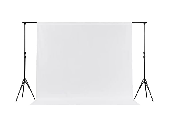 Joccun 5X7FT White Backdrop Background