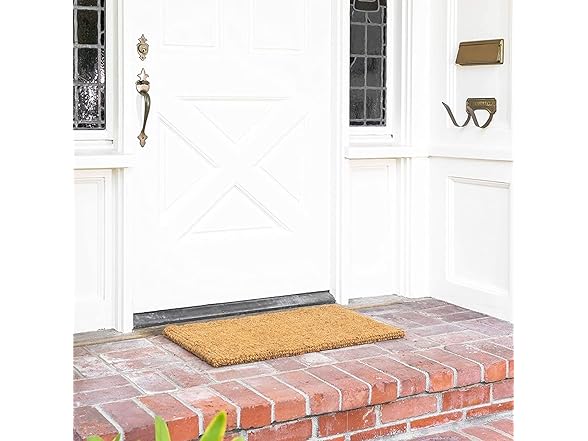 Plain Coco Coir Entrance Doormat 